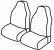 seat covers compatible for Scania Serie R, 2004>2009 - 1+1-1
