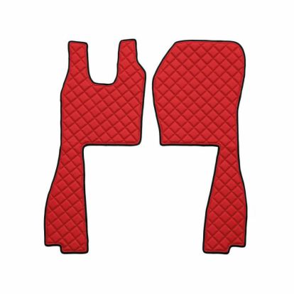 kožni tepisi za kamione compatible for Scania R Serie 6, automatic/manual, pneumatic passenger seat, 2009>2013, 1+1