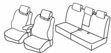 presvlake za sjedala za Seat Altea, 2006> - XL - 5 vrata