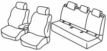 presvlake za sjedala za Seat Arona, 2017> - SUV, Style - 5 vrata