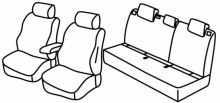 presvlake za sjedala za Seat Ateca, 2016> - SUV, Style