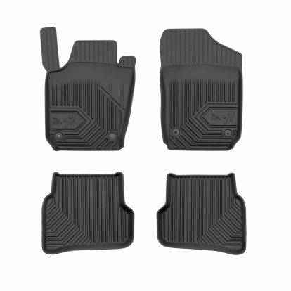 3D tepisi za unutrašnjost odgovaraju za VW Polo, 2009>2017 / Škoda Fabia, 2014>2022 / Seat Ibiza, 2008>2017