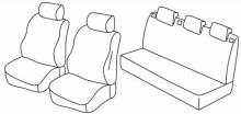 presvlake za sjedala za Seat Ibiza, 2015> - facelift - 5 vrata