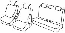 presvlake za sjedala za Seat Ibiza, 2017> - 5 vrata