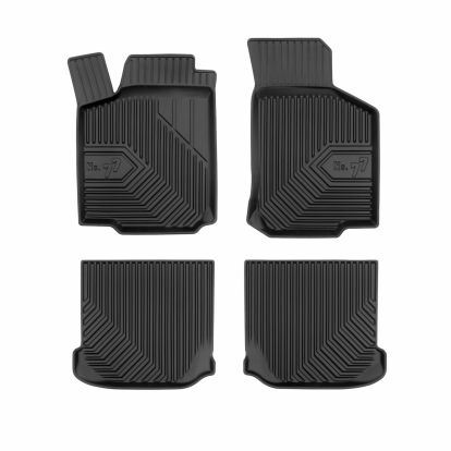3D mats for interior compatible for VW Golf 4, 1997>2003 / Škoda Octavia, 1996>2010 / VW New Beetle, 1997>2010 / Seat Leon, 1999>2005 / Toledo, 1998>2005