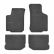 rubber mat compatible for VW Golf 4,97>06/ Bora/Jetta, 98>05/ New Beetle,97>10/ Škoda Octavia 1,97>10/ Seat Leon,99>05/ Toledo,98>04-1