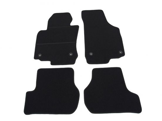 interior textile mats compatible for Seat Leon 2, 2005>2008