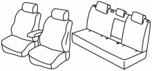 presvlake za sjedala za Seat Leon, 2020> - 5 vrata