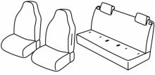 presvlake za sjedala za VW Up!/ Seat Mii/Škoda Citigo, 2011> - 5 vrata