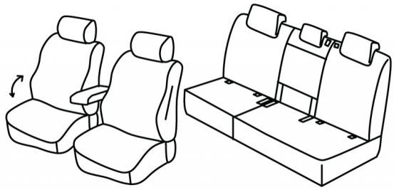 seat covers compatible for Seat Tarraco, 2018> - FR - 5 vrata