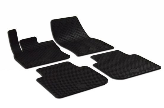 rubber mat compatible for Škoda Kodiaq, 2017>2023 / VW Tiguan Allspace, 2017>2024 / Seat Tarraco, 2019>