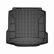 3D trunk mats compatible for Škoda Rapid Liftback / Seat Toledo, 2012>2019-1