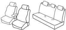 presvlake za sjedala za Škoda Rapid/ Seat Toledo, 2013> - 5 vrata