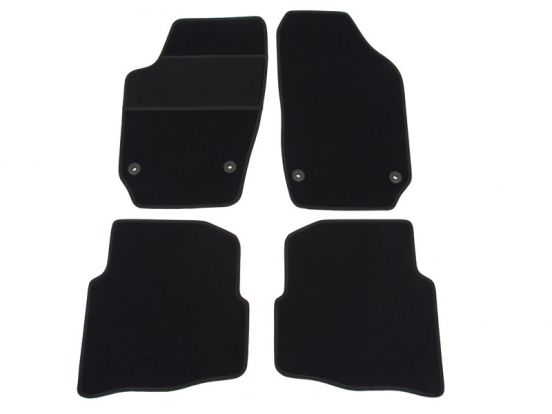 tekstilni tepih za unutrašnjost odgovara za Škoda Fabia 1, 1999>2007 + fiksatori