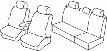 presvlake za sjedala za Škoda Fabia 2, 2007>2014 - Elegance, Classic, Ambienta - 5 vrata