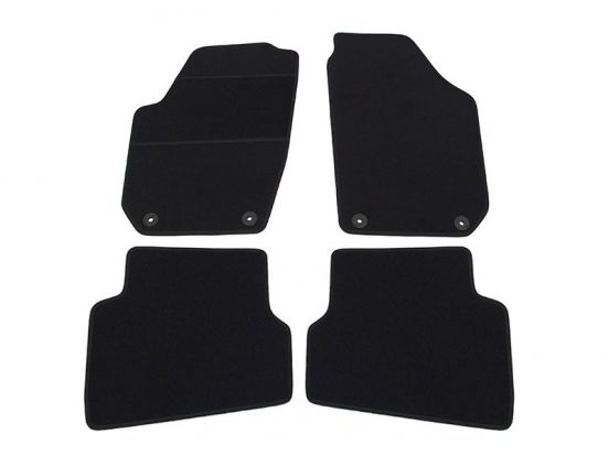 tekstilni tepih za unutrašnjost odgovara za Škoda Fabia 2, 2007>2014