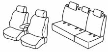 presvlake za sjedala za Škoda Fabia 3, 2015> - Combi - 5 vrata