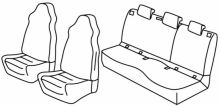 presvlake za sjedala za Škoda Karoq, 2017> - Ambition - 5 vrata