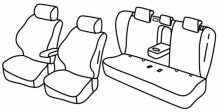 seat covers for Škoda Scala / Kamiq, 2019> - 5 door
