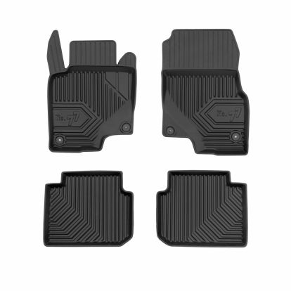 3D tepisi za unutrašnjost odgovaraju za Smart Forfour, 2004>2006