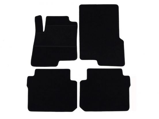 tekstilni tepih za unutrašnjost odgovara za Smart Forfour (W454), 2004>2006, 2 reda