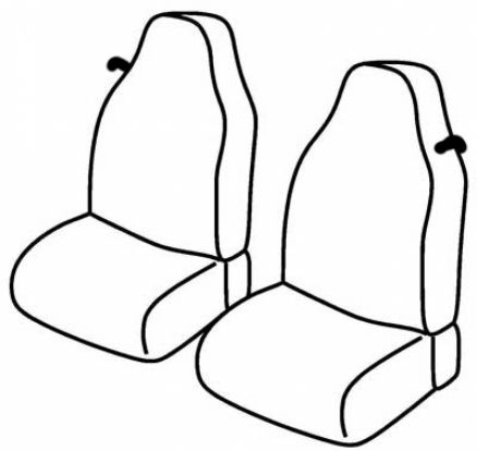 presvlake za sjedala odgovaraju za Smart Fortwo, 1998>2007 - 3 vrata
