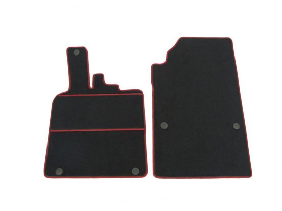 tekstilni tepih za unutrašnjost odgovara za Smart Fortwo Coupe/Cabrio,C451, 2007>, 1 red