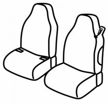seat covers for Smart Fortwo, 2015> - 3 door
