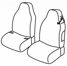 seat covers for Smart Fortwo, 2015> - 3 door