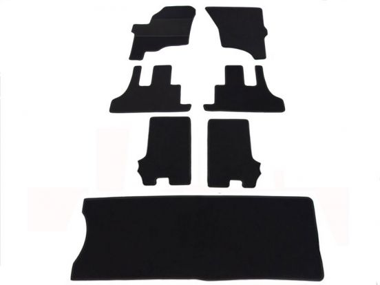 tekstilni tepih za unutrašnjost odgovara za Ssang Yong Rodius, 2004>, 4 reda