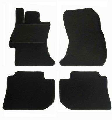 interior textile mats compatible for Subaru Levorg, 2014> / XV, 2012>2017, 2018> / XV e-Boxer, 2020> / Impreza WRX, WRX STI 2014>