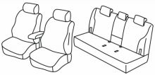 presvlake za sjedala za Subaru Outback, 2009>2014