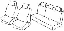 presvlake za sjedala za Suzuki Ignis, 2003>2008