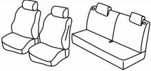 presvlake za sjedala za Suzuki Jimny, 2019> - 3 vrata