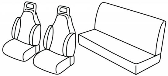 seat covers compatible for Suzuki Samurai, 1982>1998