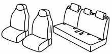 presvlake za sjedala za Suzuki Swift, 2017> - Sport - 5 vrata