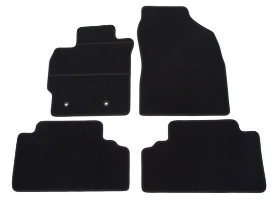 interior textile mats compatible for Toyota Auris, 2007>2013