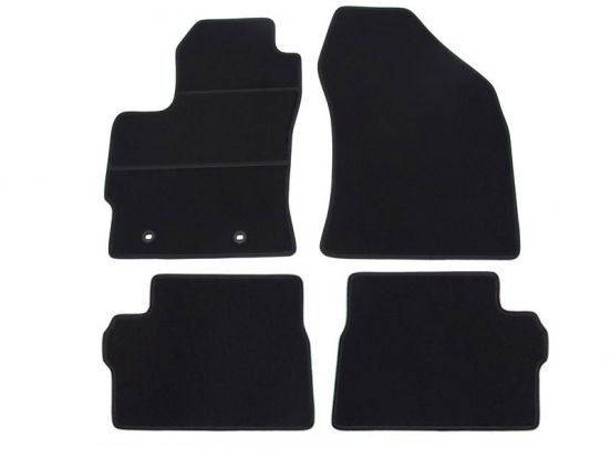interior textile mats compatible for Toyota Auris, 2012>2019