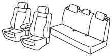 presvlake za sjedala za Toyota Auris, 2013>2015 - 5 vrata