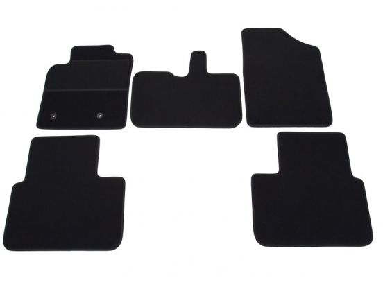 interior textile mats compatible for Toyota Avensis Verso, 2 rows, 2003>2008