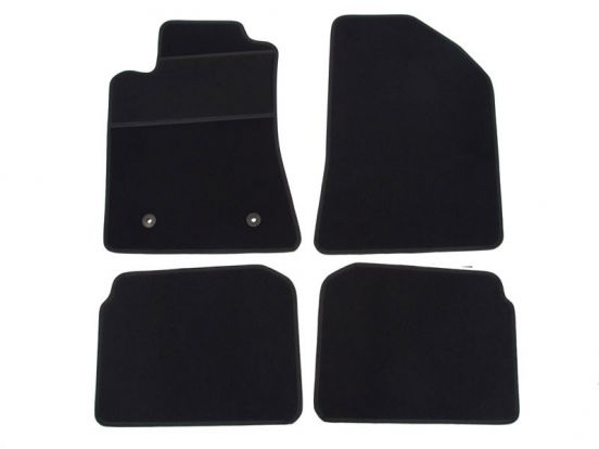 interior textile mats compatible for Toyota Avensis 2, 2003>2009 + fix.sys.