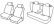 seat covers compatible for Toyota Avensis, 2009>06/2015 - Sedan - 4 door-1
