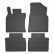 rubber mat compatible for Toyota Camry Hybrid, 2017>2024-1