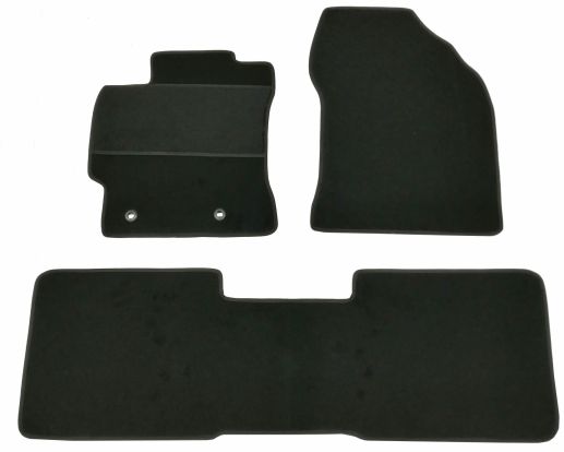 interior textile mats compatible for Toyota Corolla, 2016>2018
