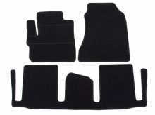 interior textile mats for Toyota IQ, 2008>2015 (2nd row in one piece)