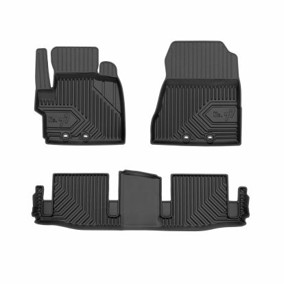 3D mats for interior compatible for Toyota IQ, 2008>2015