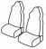 seat covers compatible for Toyota MR2, 1999>2007 - Cabrio - 2 door-1