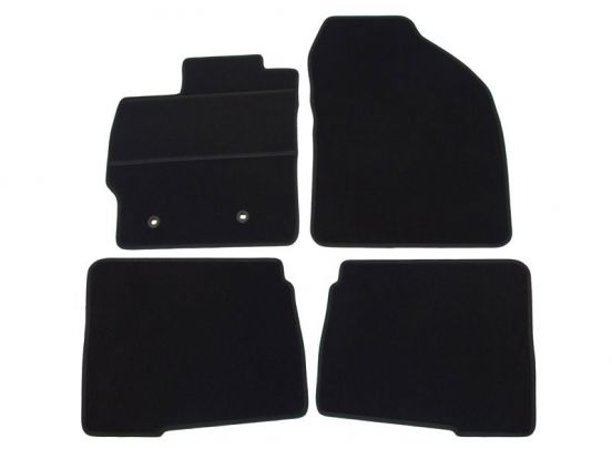 interior textile mats compatible for Toyota Prius 3, 2009>2016