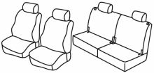 presvlake za sjedala za Toyota Rav4, 2000>2006 - 3 vrata