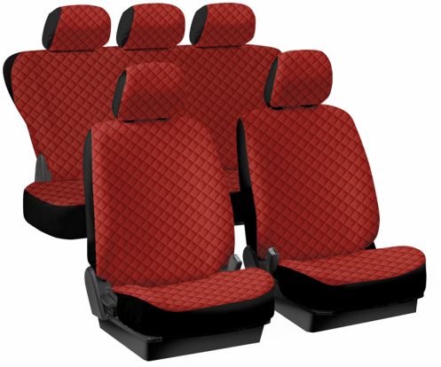 Natur Fresh - Cotton seat cover - Red